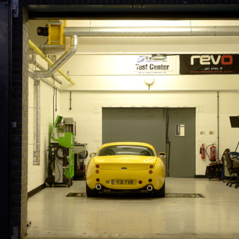 The Dyno bay at Northampton Motorsport