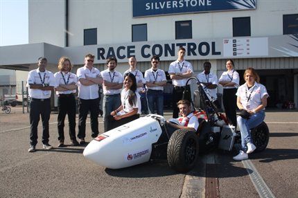 Northampton Motorsport sponsors DMU Formula Student team for 2016.