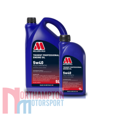 Millers Trident Professional 5w40 Engine Oil