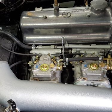 Mercedes 190SL Weber 40DCOE Carburettor Kit Installation