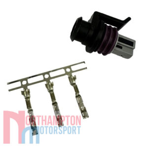 3-Pin Packard Metri-Pack GT150 Plug & Pins Kit