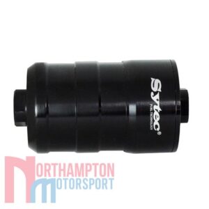 Sytec Bullet High Flow Fuel Filter (132-Micron) BULLETA0-BK-HF-M